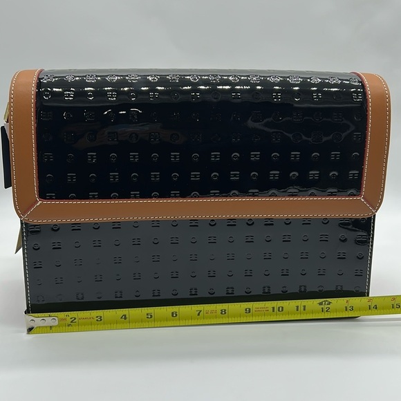 2338- Arcadia Patent Leather Crossbody Bag Made in Italy NWT - Picture 13 of 15